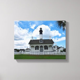 Tybee Island, Georgia Leuchtturm Canvas Print Leinwanddruck