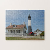 Tybee Island, Georgia Lighthouse Puzzle (Horizontal)