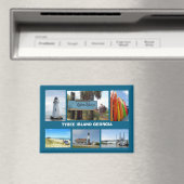 Tybee Island, Georgia Magnet (In Situ (Geschirrspüler))