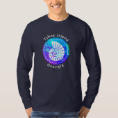 Tybee Island Georgia Ocean Seashell T-Shirt (Vorderseite)