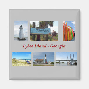 Tybee Island, Georgien Magnet