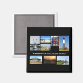 Tybee Island Georiga Magnet (Vorderseite/Rückseite)