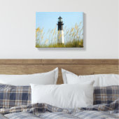 Tybee Island Leuchtturm Leinwanddruck (Insitu (Schlafzimmer))