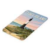 Tybee Island Leuchtturm Magnet (Linke Seite)