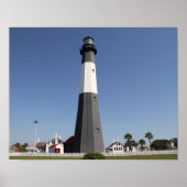 Tybee Island Leuchtturm, Savannah GA Poster (Vorne)