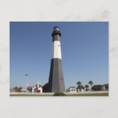 Tybee Island Leuchtturm, Savannah GA Postkarte (Vorderseite)