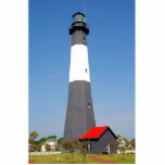 Tybee Island Lighthouse Freistehende Fotoskulptur<br><div class="desc">Tybee Insel Georgia Leuchtturm</div>