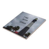 Tybee Island Lighthouse Georgia Fliese (Seite)