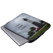 Tybee Island Lighthouse Georgia Laptopschutzhülle (Vorne Knopf)