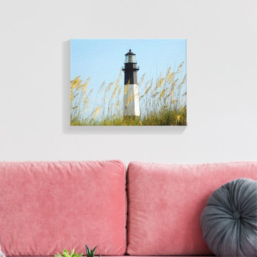 Tybee Island Lighthouse  Leinwanddruck (Insitu (Wohnzimmer))