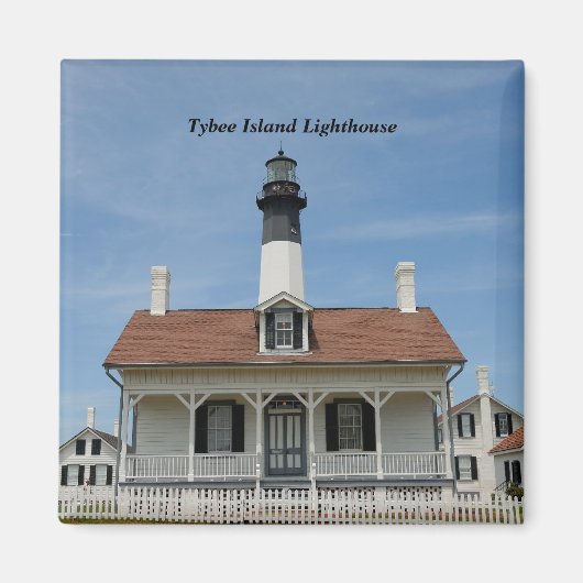 Tybee Island Lighthouse Magnet (Vorne)