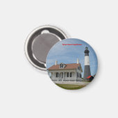 Tybee Island Lighthouse Magnet (Vorderseite/Rückseite)