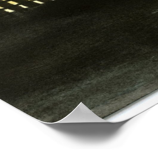 TYBEE ISLAND LIGHTHOUSE POSTER (Ecke)