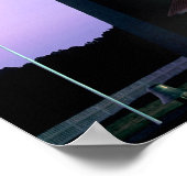 Tybee Island Lighthouse Poster (Ecke)