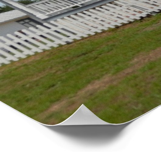 Tybee Island Lighthouse Poster (Ecke)