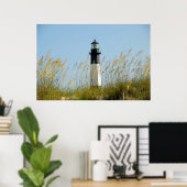 Tybee Island Lighthouse-Poster Poster (Heimbüro)