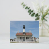 Tybee Island Lighthouse Postkarte (Stehend Vorderseite)