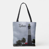 Tybee Island Lighthouse Tasche (Rückseite)