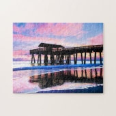 Tybee Island Pier - Georgia Coast Puzzle (Horizontal)