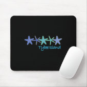 Tybee Island Tropical Vacation Beach Mousepad (Mit Mouse)