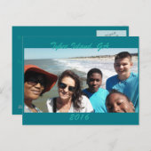Tybee Island Vacation Postkarte (Vorne/Hinten)