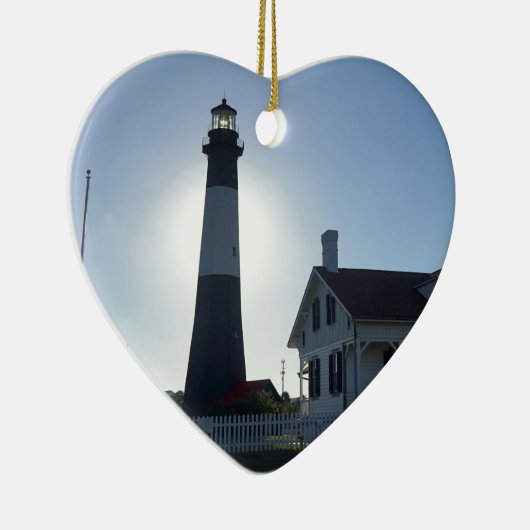 Tybee Leuchtturm Keramikornament (Rechts)