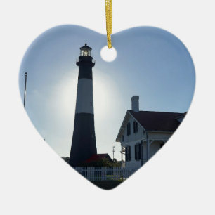 Tybee Leuchtturm Keramikornament