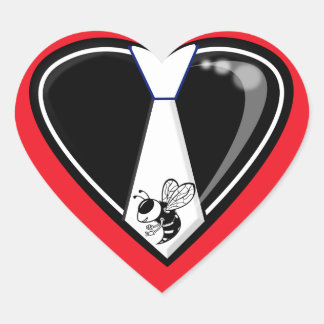 TYBEE LIEBE Herz-Aufkleber