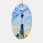 Tybee Lighthouse Collectible Holiday Ornament (Rechts)