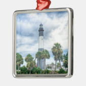 Tybee Lighthouse Collectible Ornament Aus Metall (Links)