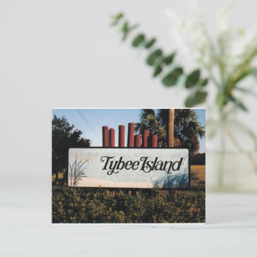 Tybee Postcard Postkarte (Stehend Vorderseite)