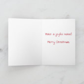 Tybee Santa Christmas Card Karte (Innenseite)