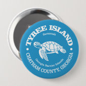 Tybeeninsel (Meeresschildkröte) Button (Vorne & Hinten)