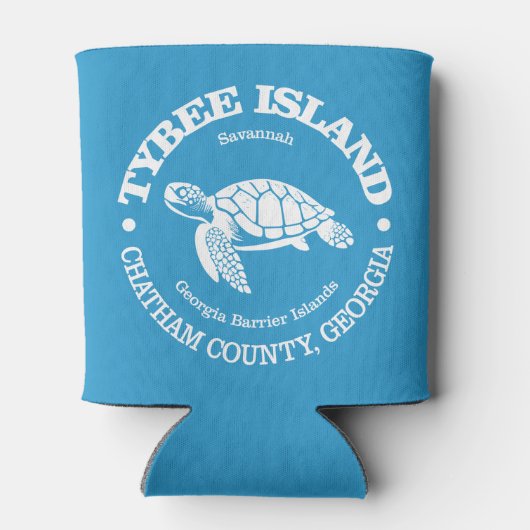 Tybeeninsel (Meeresschildkröte) Dosenkühler (Rückseite)