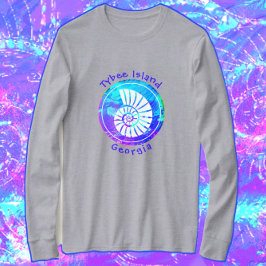 Tybeinsel Georgia Ocean Seashell T - Shirt
