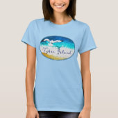 Tybeinsel Georgia Seagull Beach T - Shirt (Vorderseite)