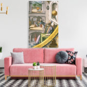 Tycho Brahe (1546-1601) im Alter von 40 Jahren, un Leinwanddruck (Insitu (Wohnzimmer))