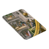 Tycho Brahe (1546-1601) im Alter von 40 Jahren, un Magnet (Rechte Seite)