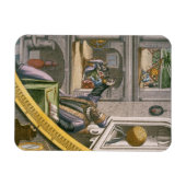 Tycho Brahe (1546-1601) im Alter von 40 Jahren, un Magnet (Horizontal)