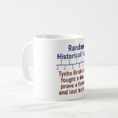 Tycho Brahe kämpfte einmal gegen einen Duell - Ges Kaffeetasse (Vorderseite Links)