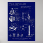 Tycho Deep Space II Concept Art Poster (Vorne)
