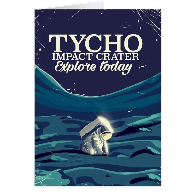 Tycho-Moon-Reiseplakat (Vorne)