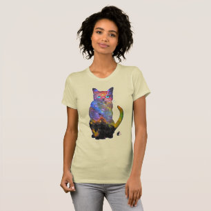 Tycho Space In Cat T-Shirt