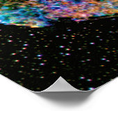 Tycho Supernova SN 1572 NASA WeltraumFoto Poster (Ecke)