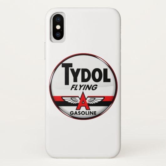 Tydol Fliegen-Benzinzeichen Kristallversion Case-Mate iPhone Hülle (Rückseite)