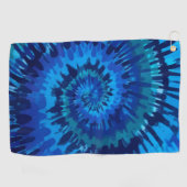 Tye-Blue-Golf-Handtuch Golfhandtuch (Horizontal)