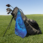 Tye-Blue-Golf-Handtuch Golfhandtuch (Gras)