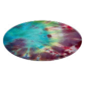 Tye Dye #1 Schneidebrett (Ecke)