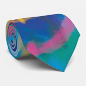 Tye Dye-2 Leggings Krawatte (Gerollt)