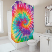 Tye-Dye-3-Duschvorhang Duschvorhang (Beispiel)
